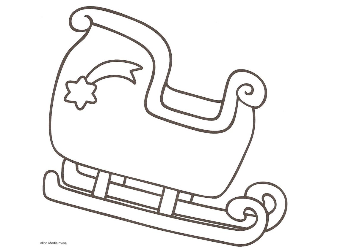 Нарисовать санки 2 класс