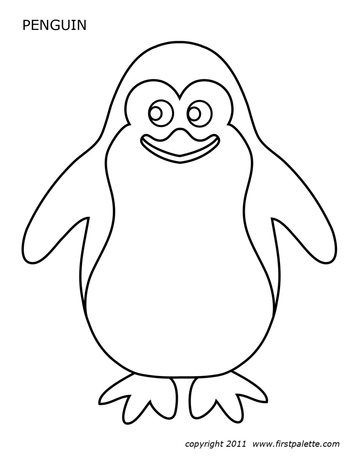 Аппликация Пингвин