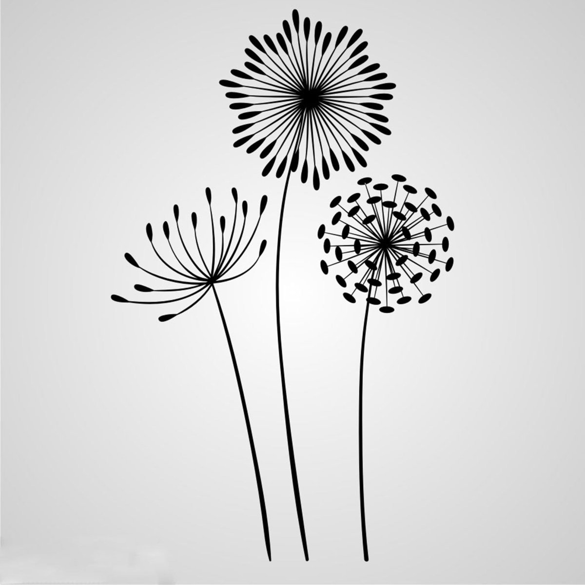 Одуванчик рисунок