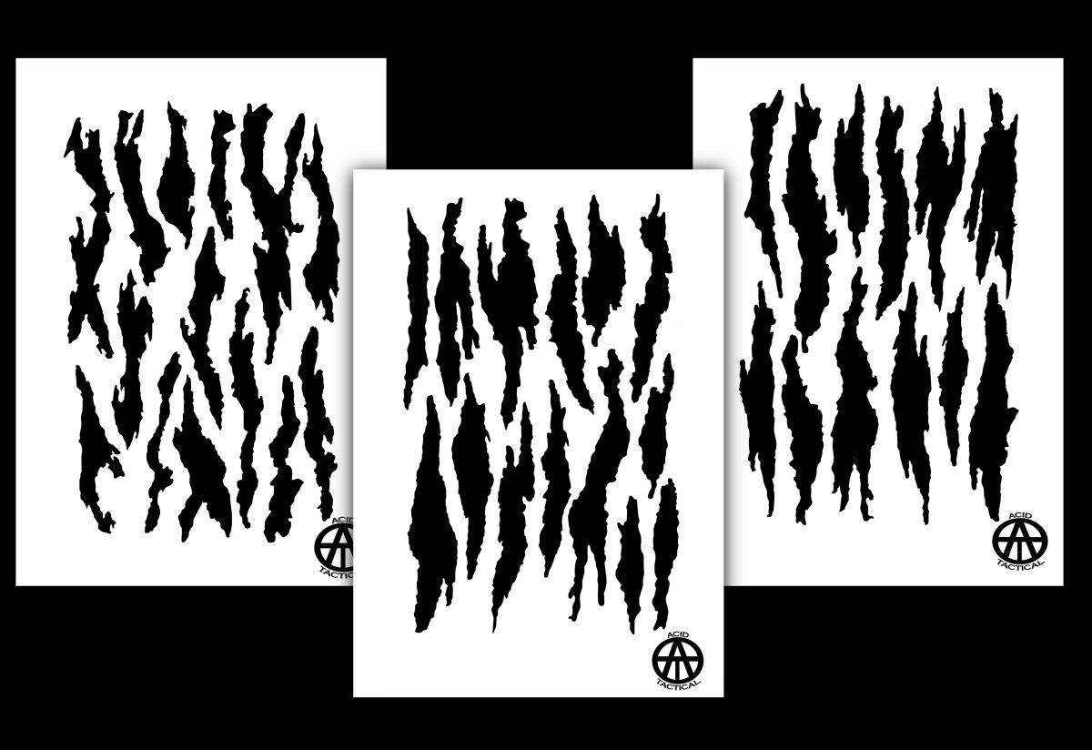 Трафарет камуфляж Криптон