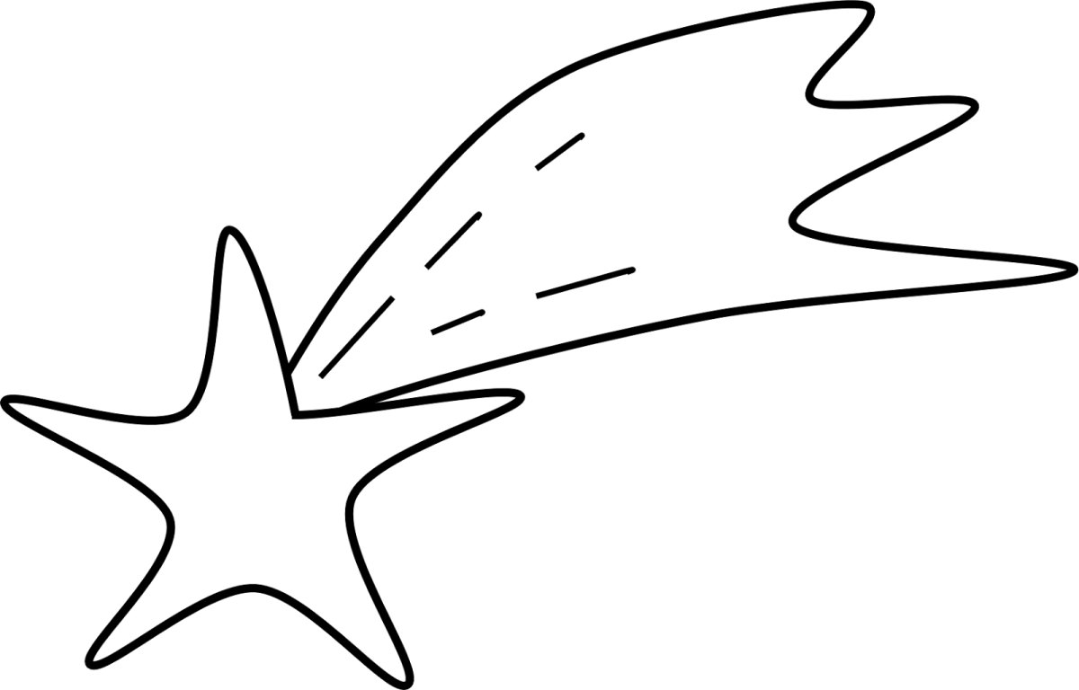 Звезда контур