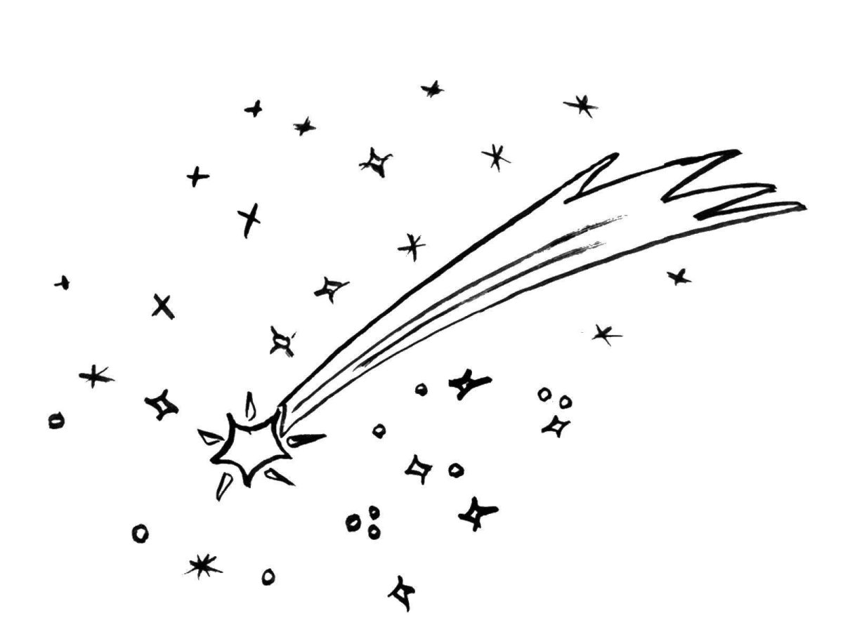 Звезды планеты вектор