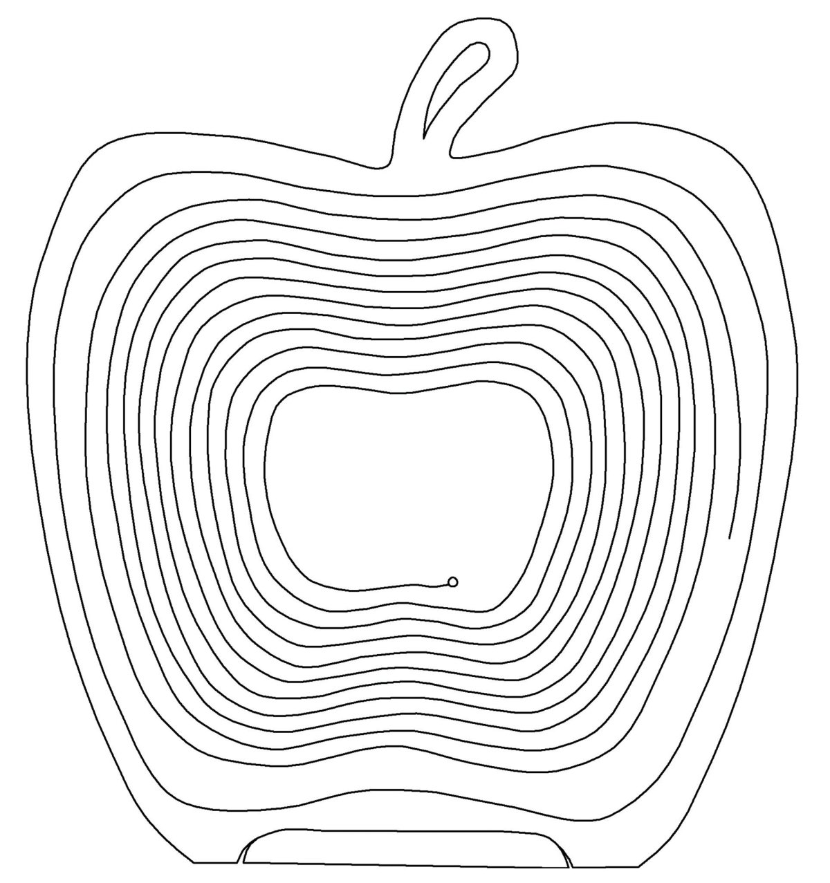 Разделочная доска вектор для ЧПУ