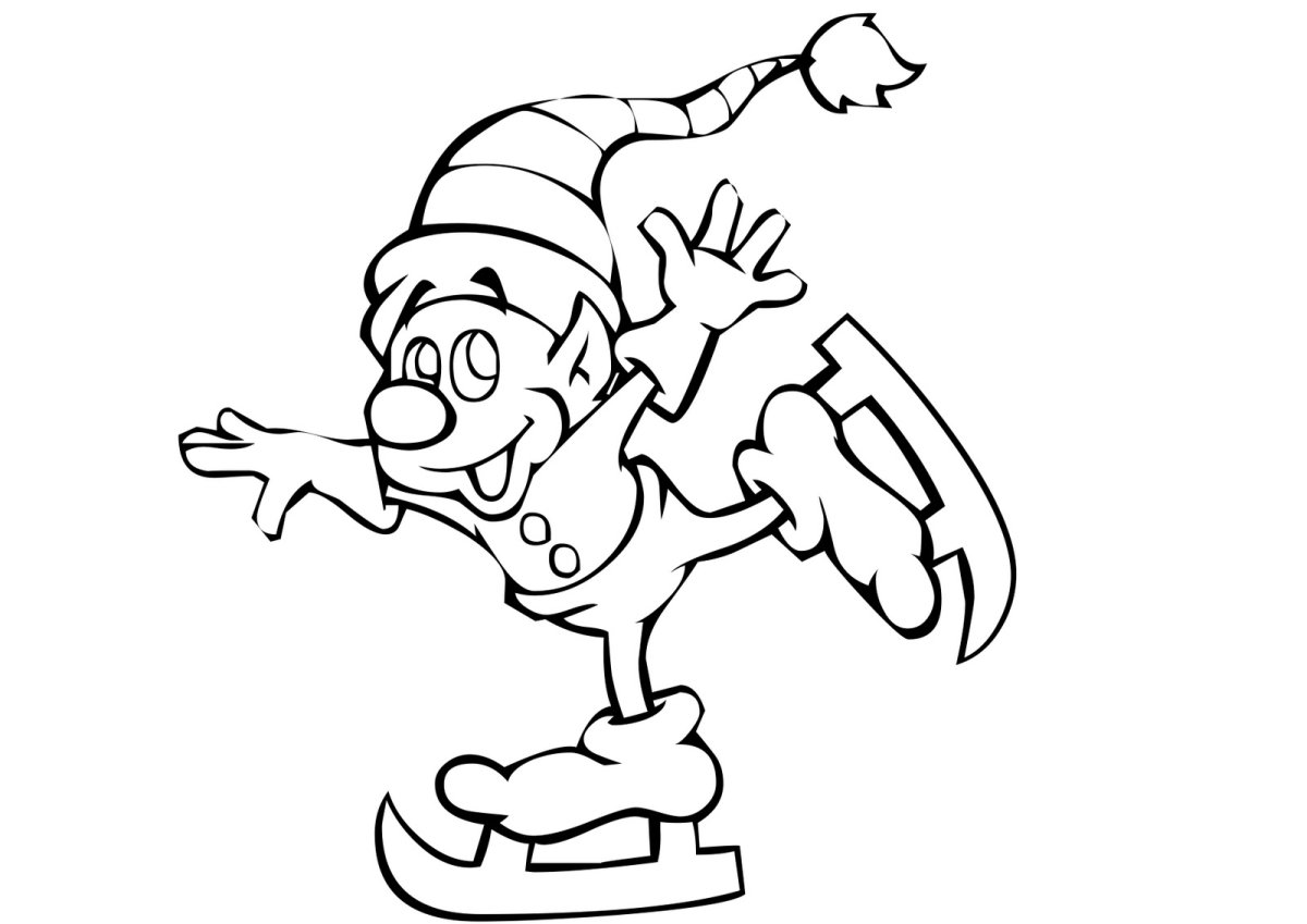 Гномы для вырезания на окна