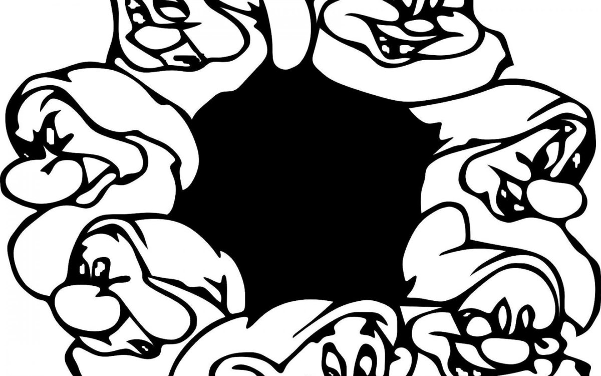 Вытынанки Гномы новогодние