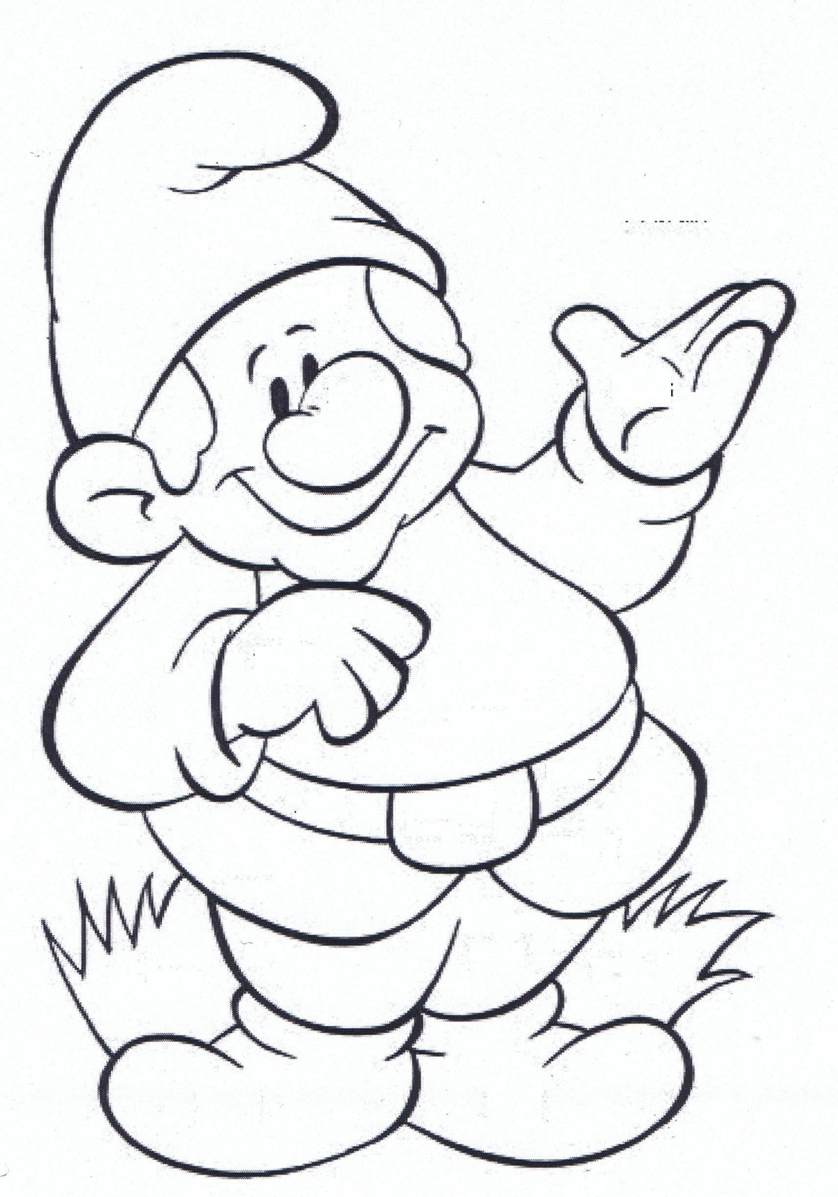 Силуэт гномика