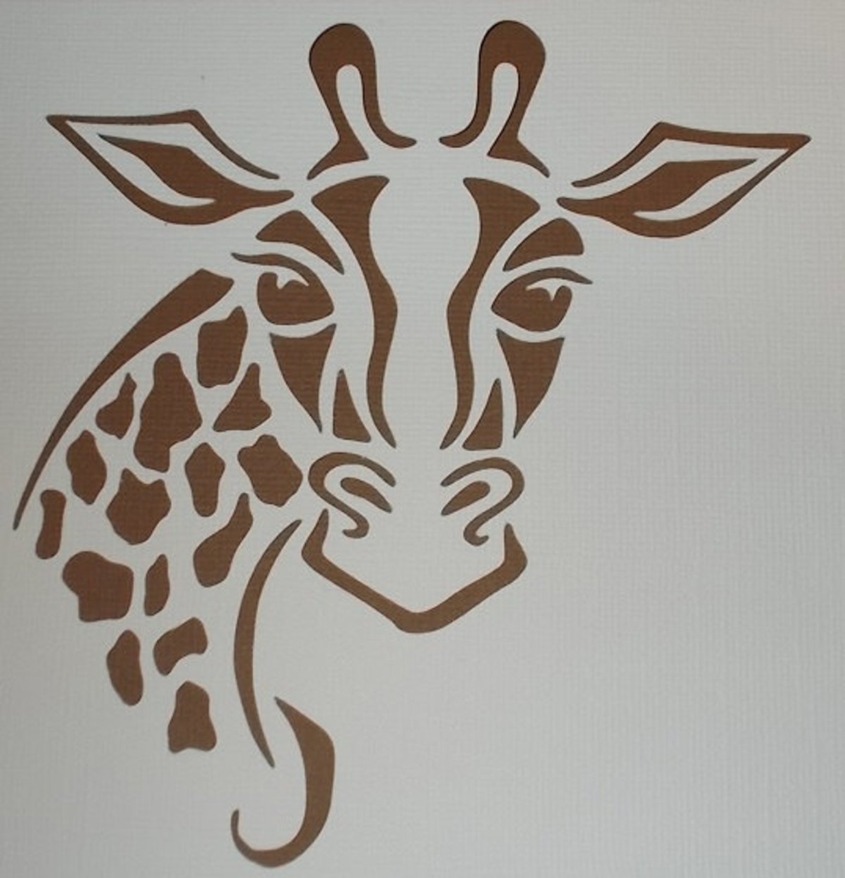 Трафарет животных для покраски стен