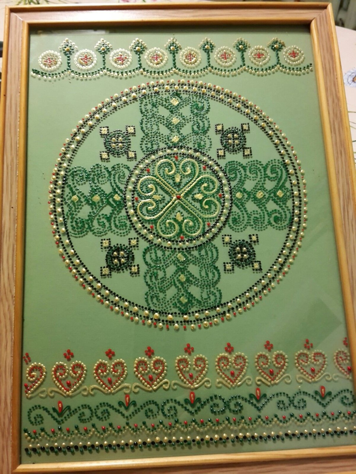 Мандала оберег раскраска