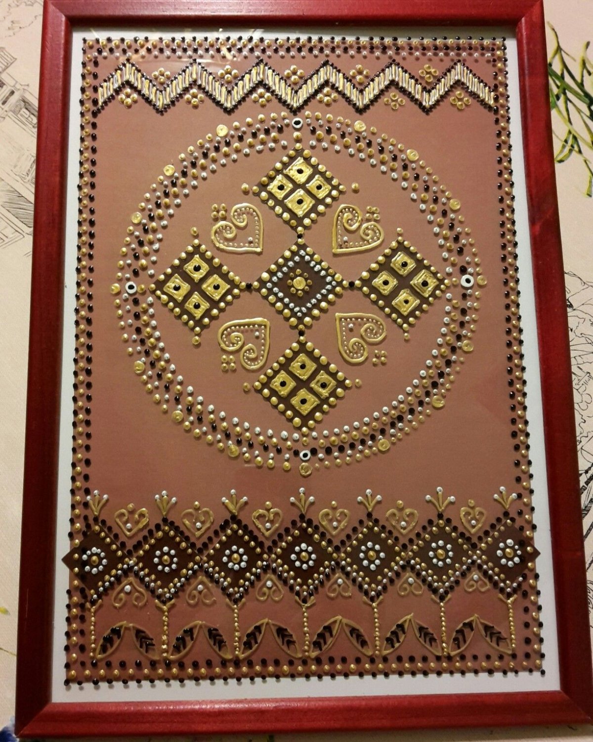 Точечная роспись Харысхал