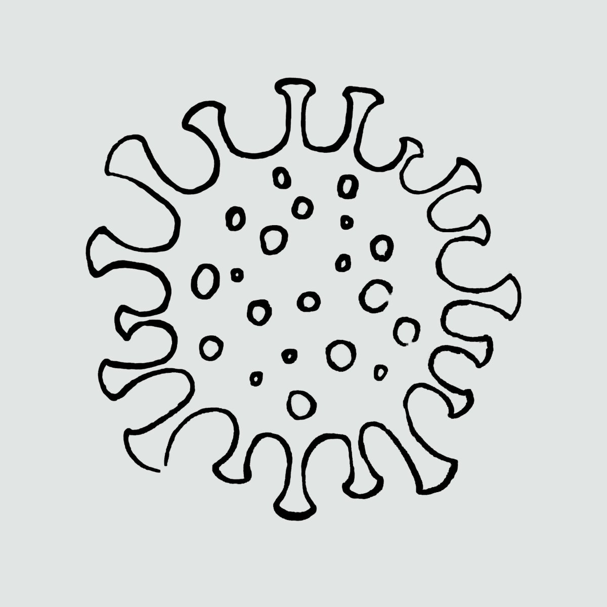 Вирус трафарет