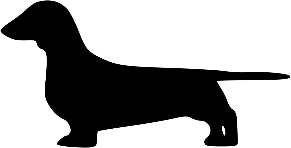 Такса силуэт