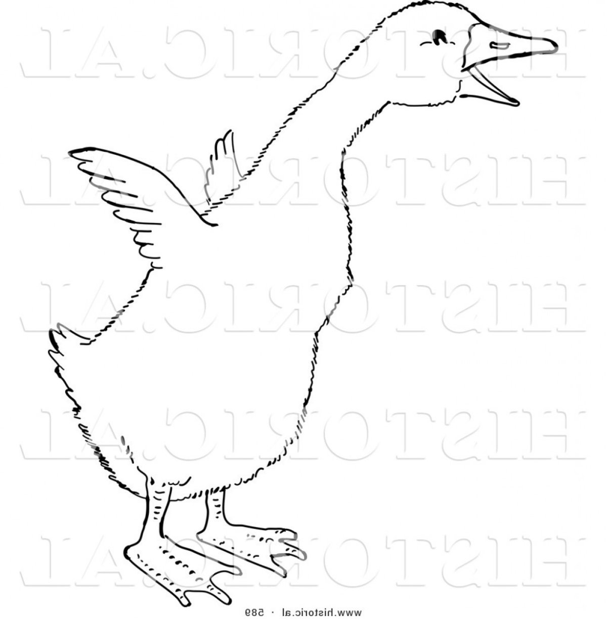 Трафарет журавлика для вырезания