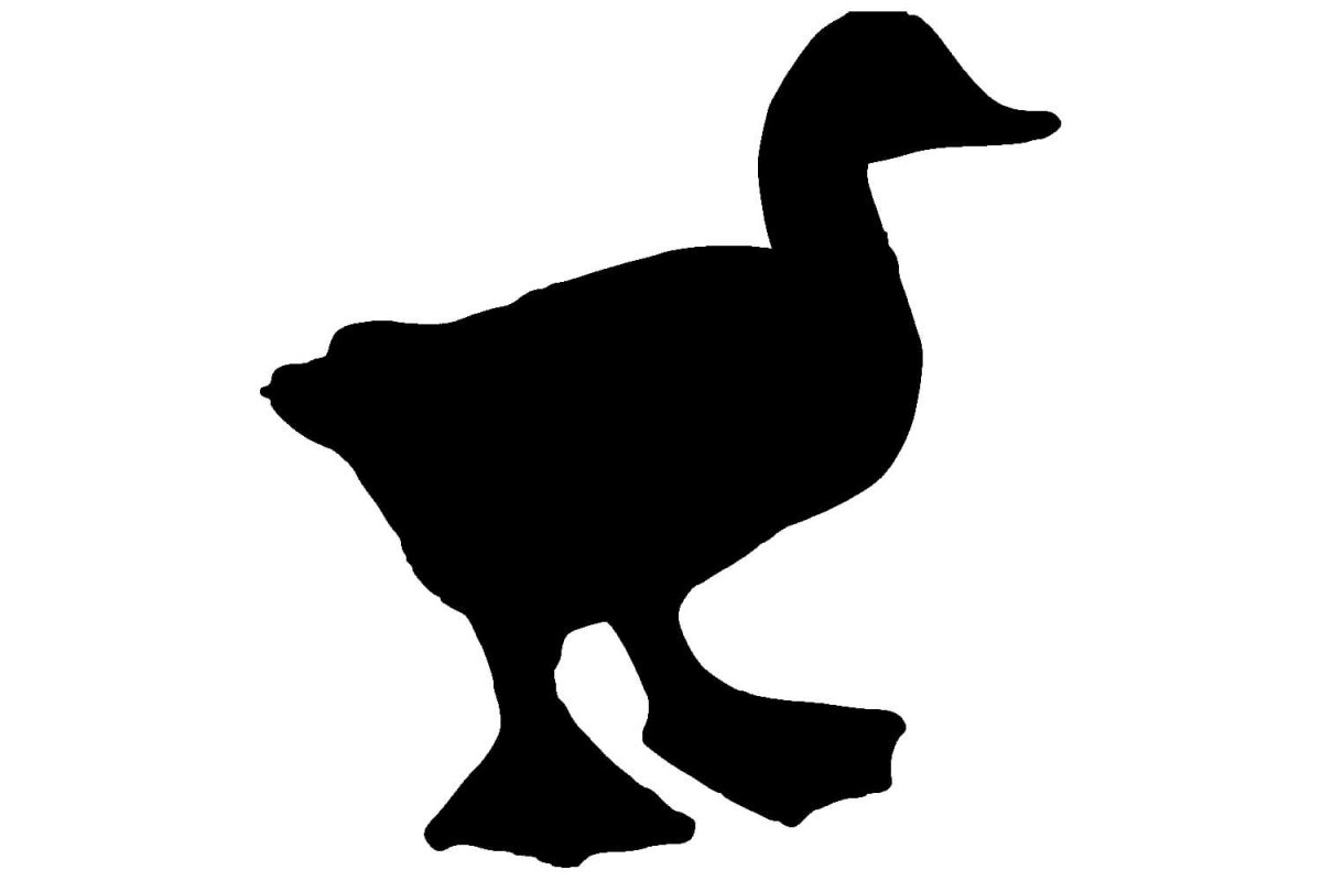 Утка для теневого театра