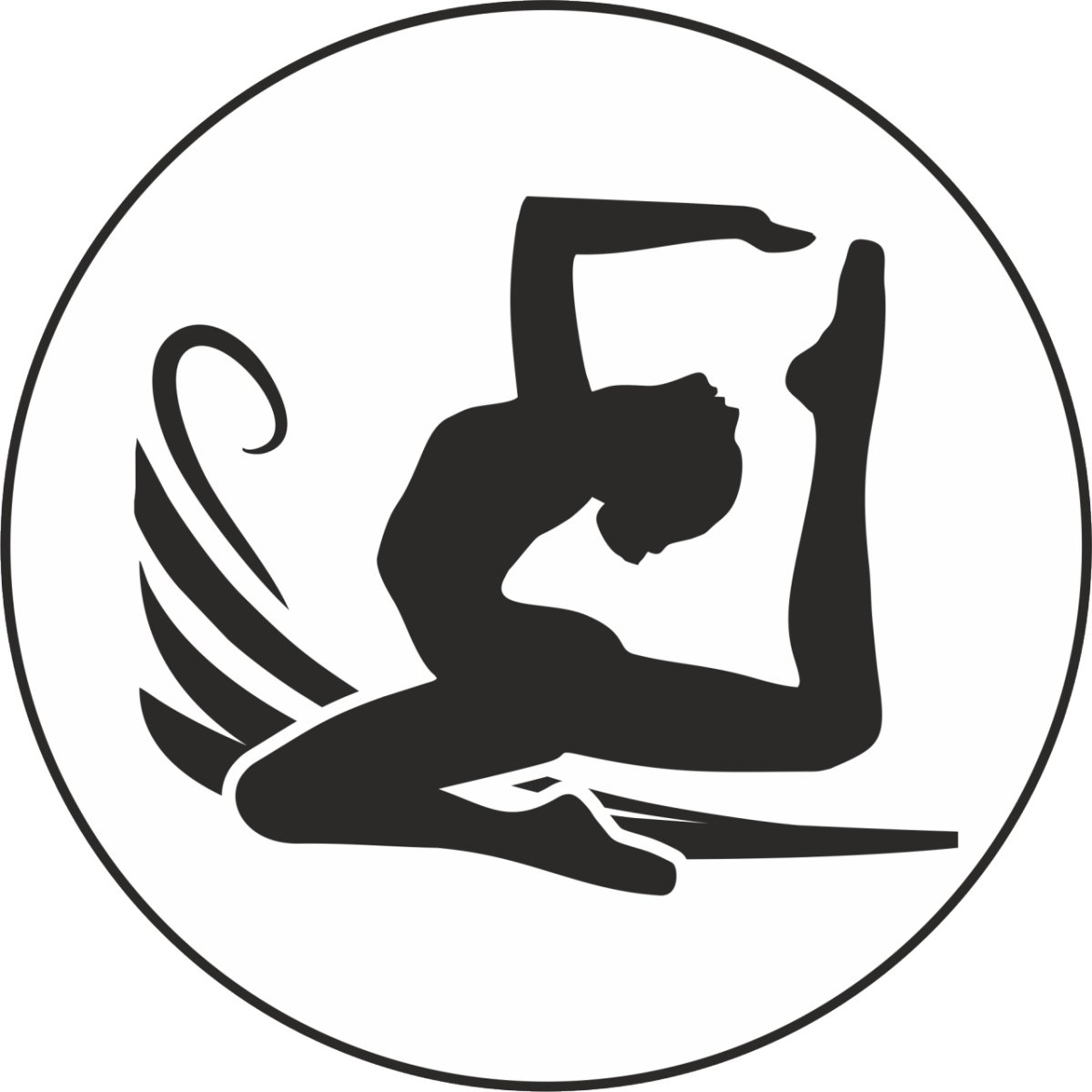 Силуэт гимнастки