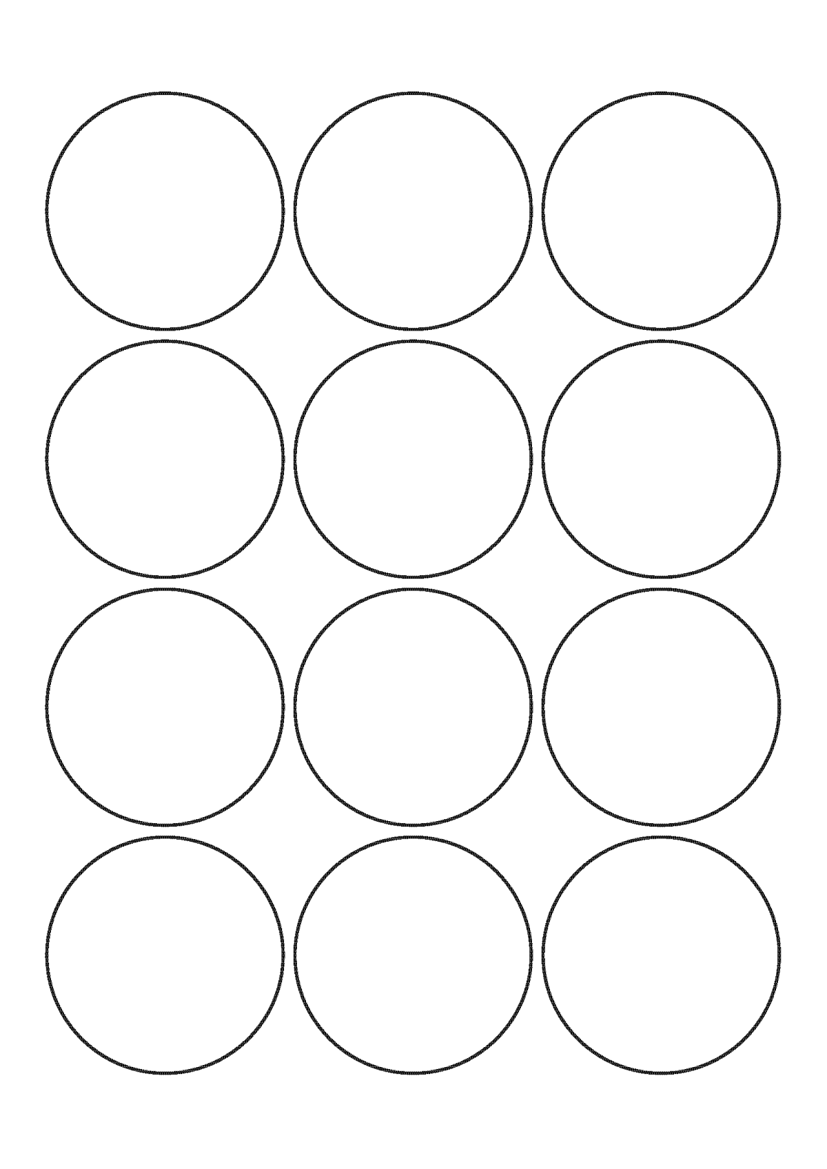 Круг для раскрашивания