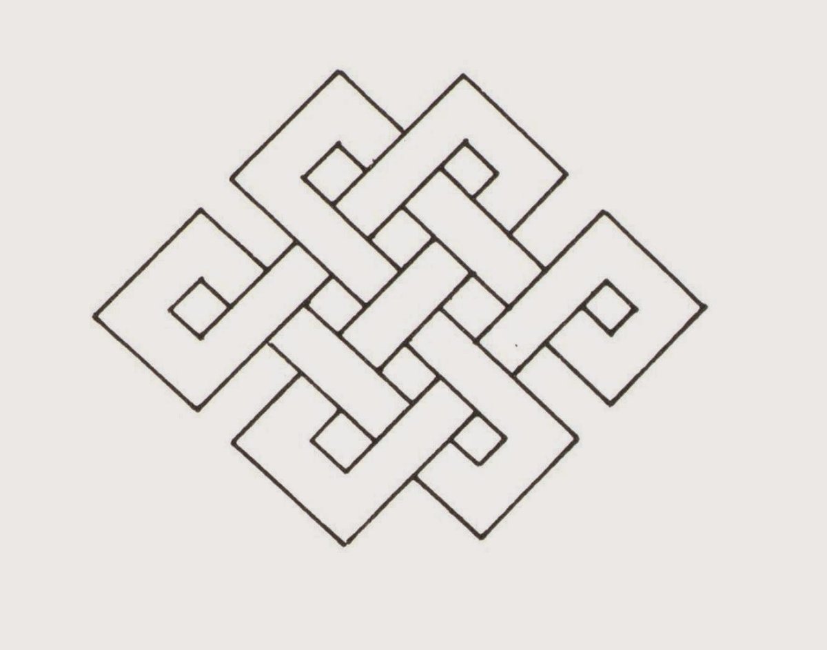 Кельтские узоры по клеточкам