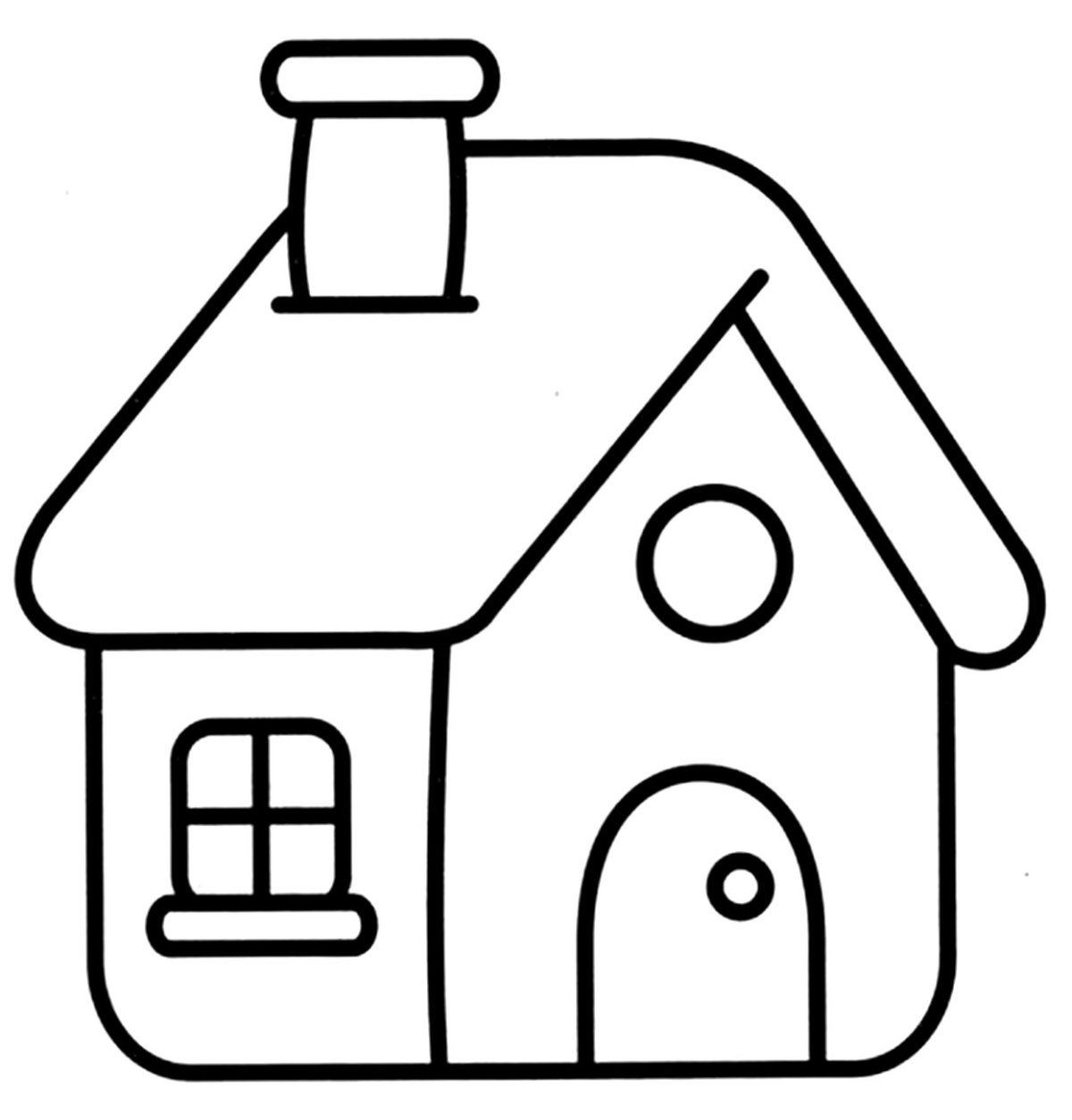 Развертка домика