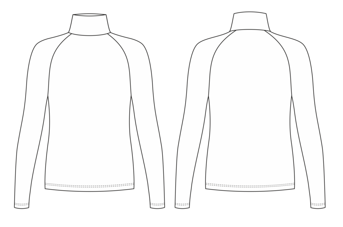 Свитер раскраска для малышей