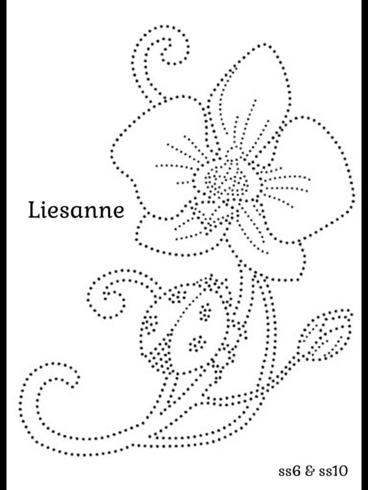 Точечная роспись трафареты