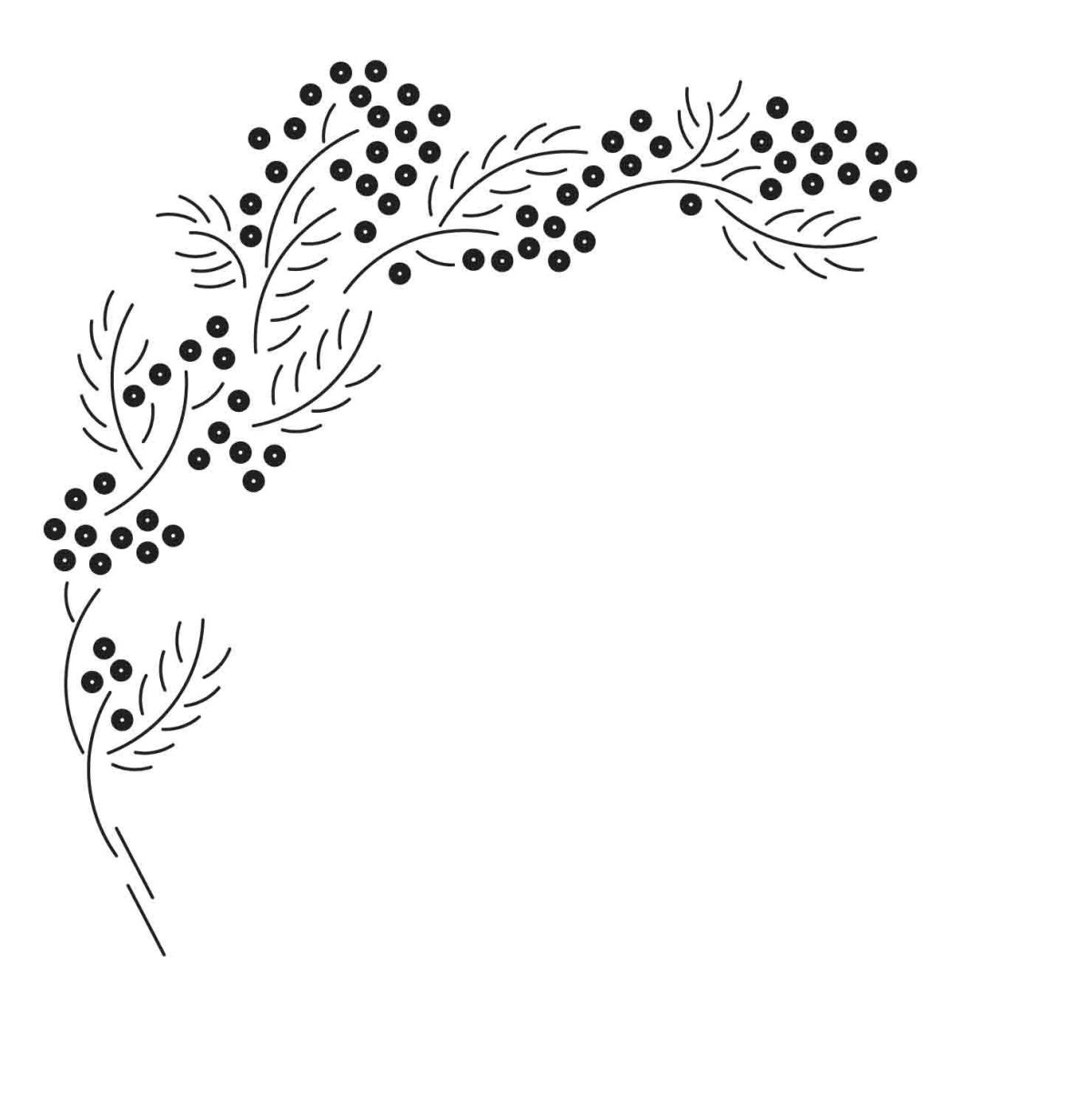 Трафареты для вышивания гладью