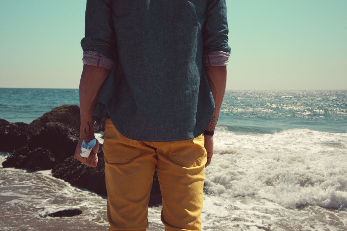 Молодой человек без лица