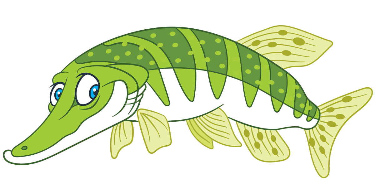 Щука для детей