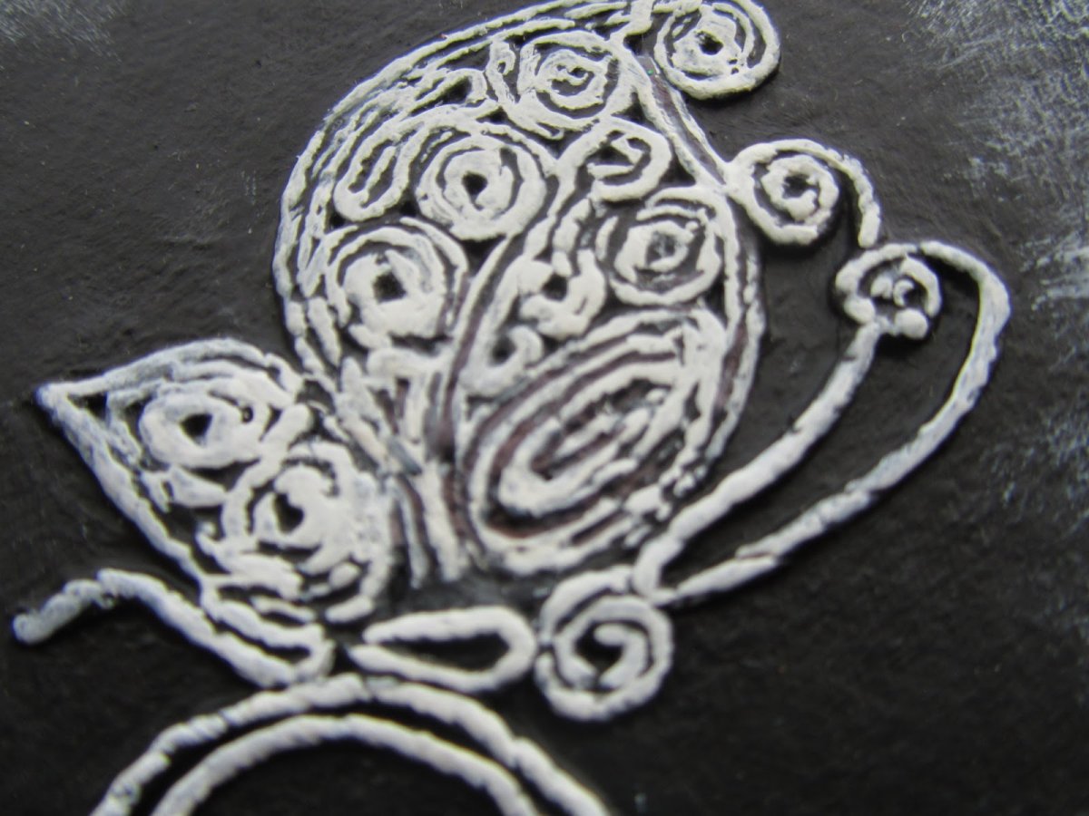 Пейзаж в технике пейп арт