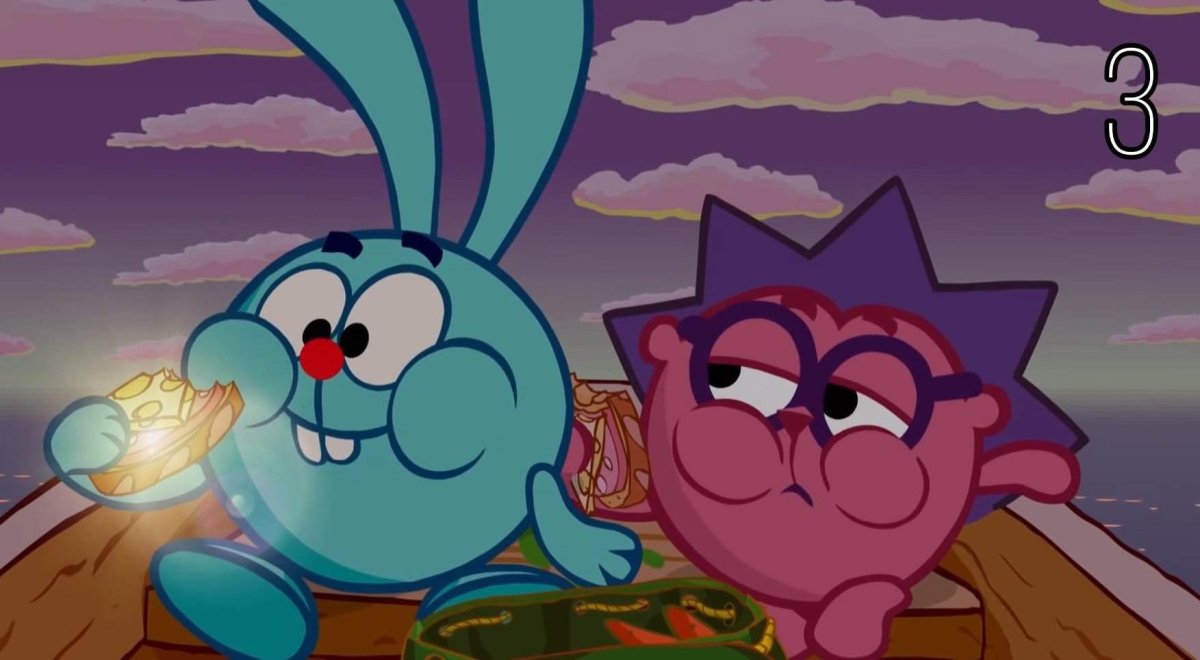 Милый Крош рисунок