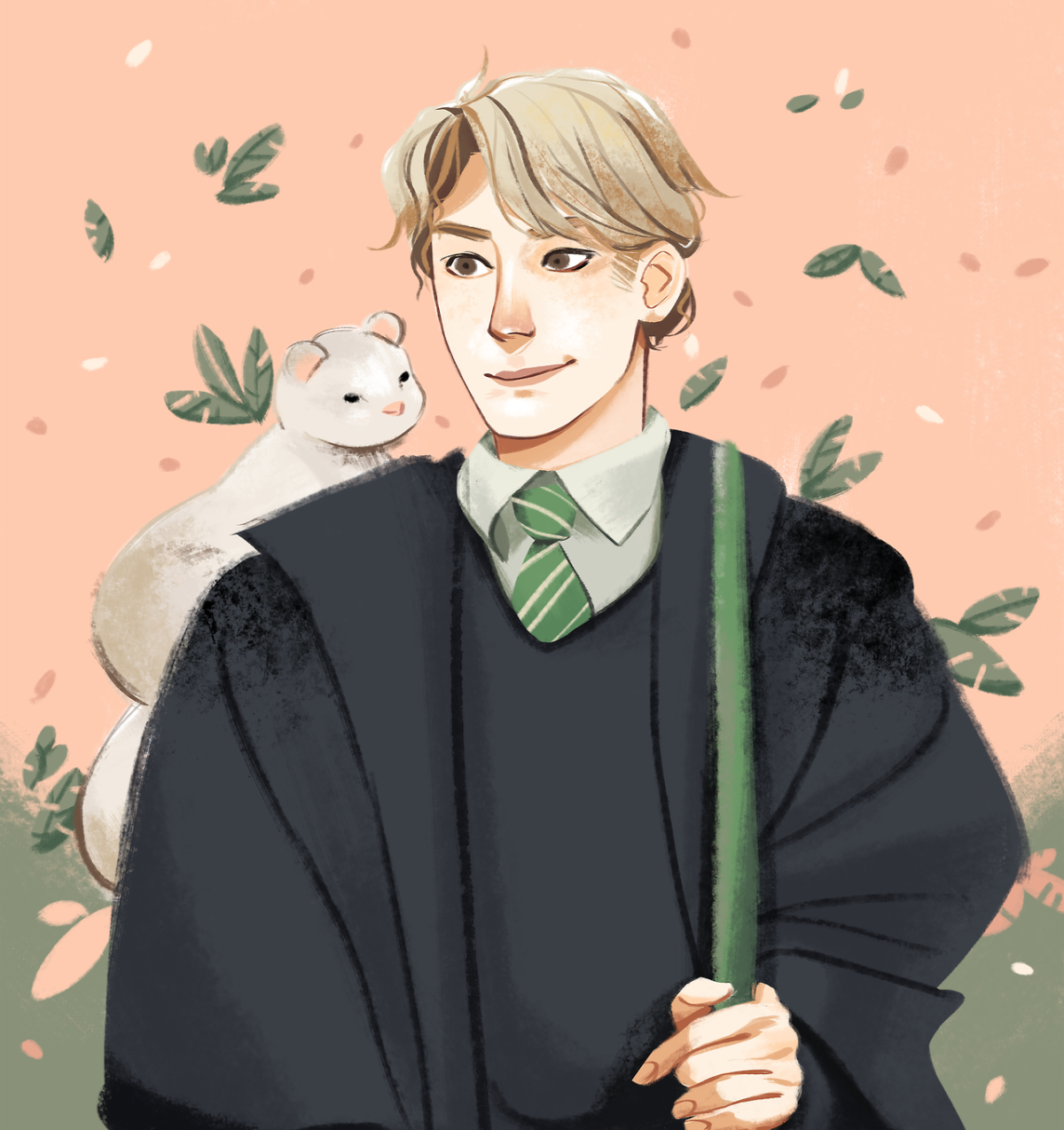 Драко Малфой из Гарри Поттера арт