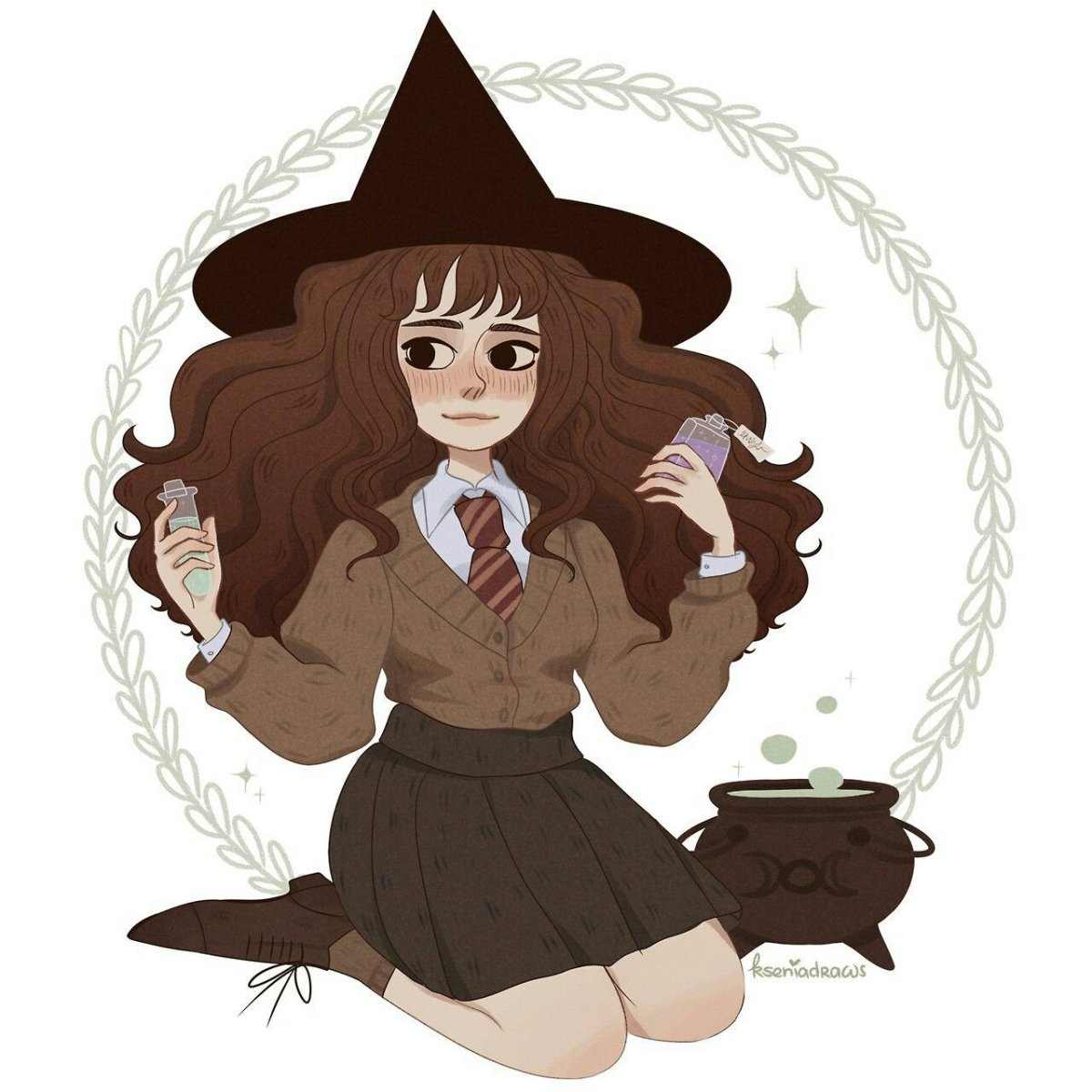 Гермиона Грейнджер Witch арт