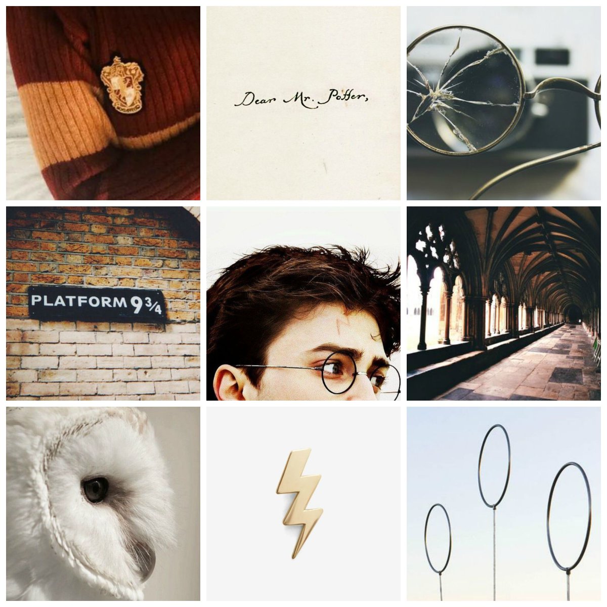 Дэниел Рэдклифф Эстетика коллаж