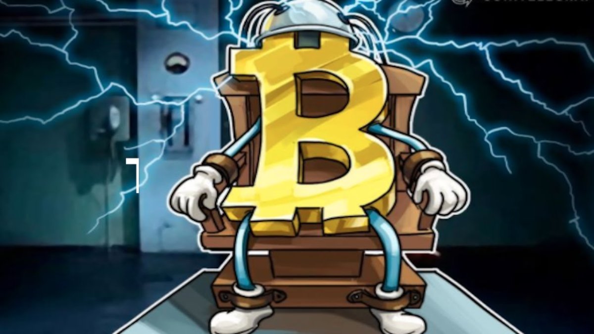 Биткойн мультяшный