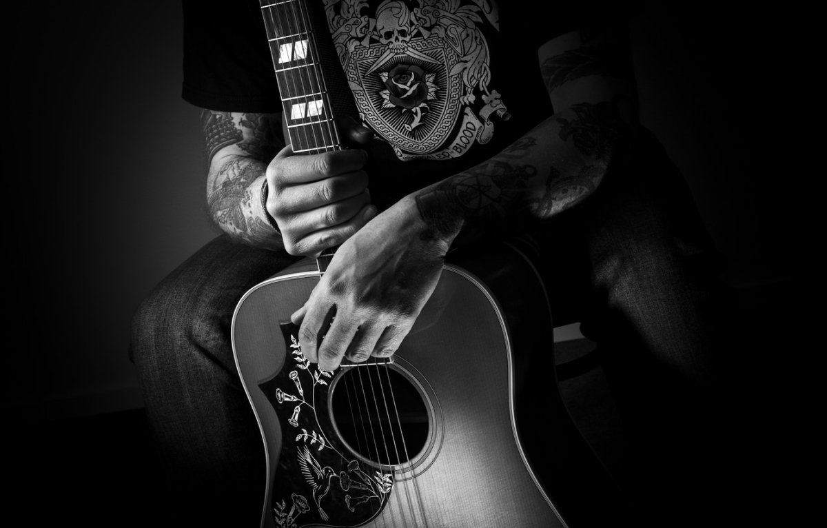 Акустическая рок гитара