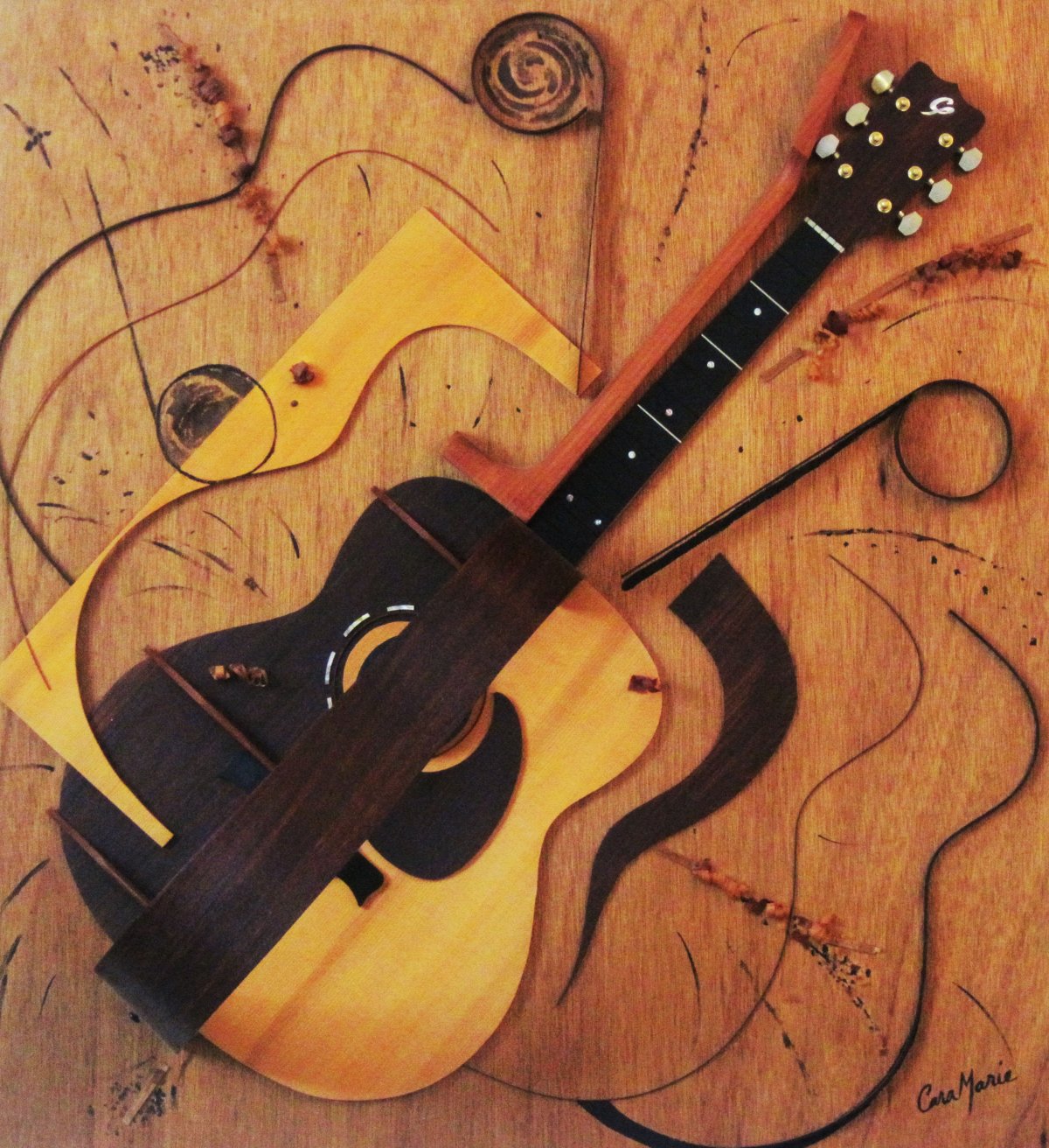 Электрогитара арт