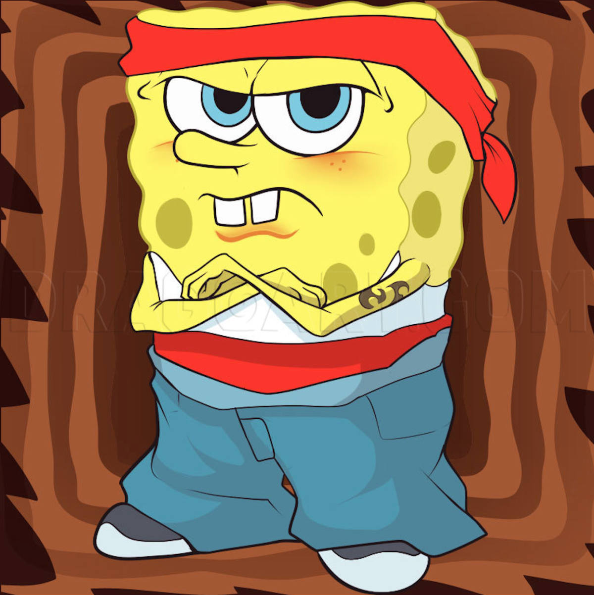 Губка Боб и Бубка гоп