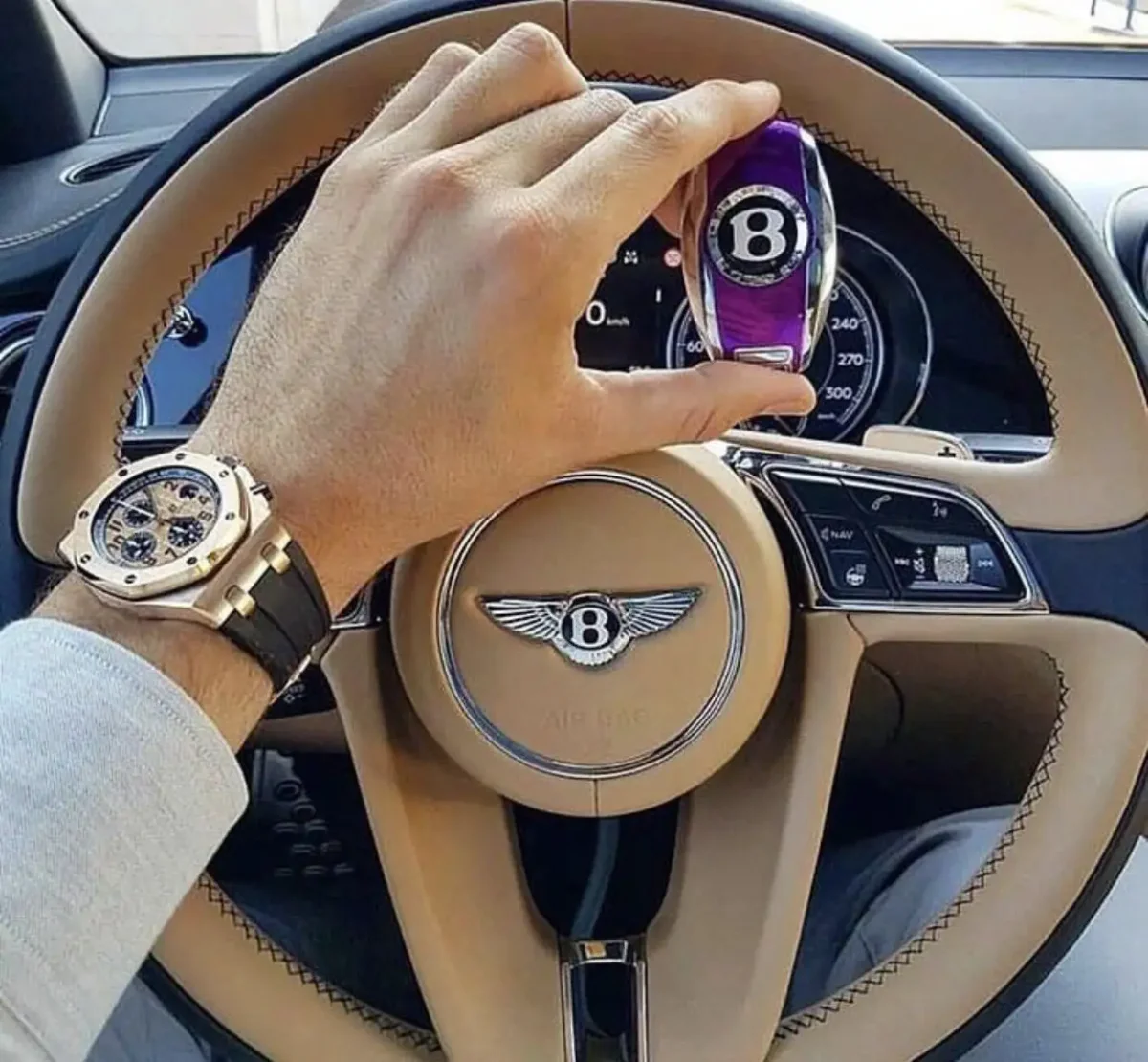 Брюнетка за рулем