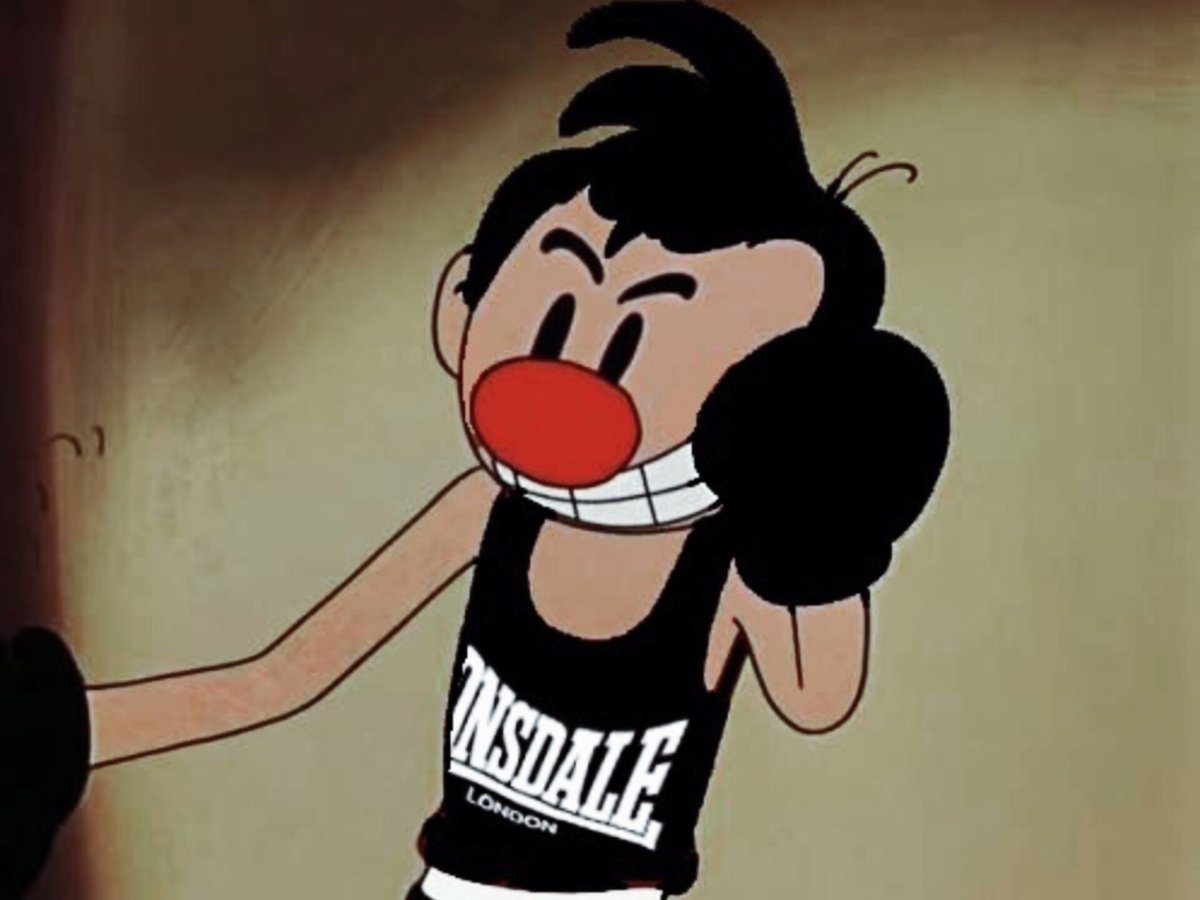 Боксер из советского мультика