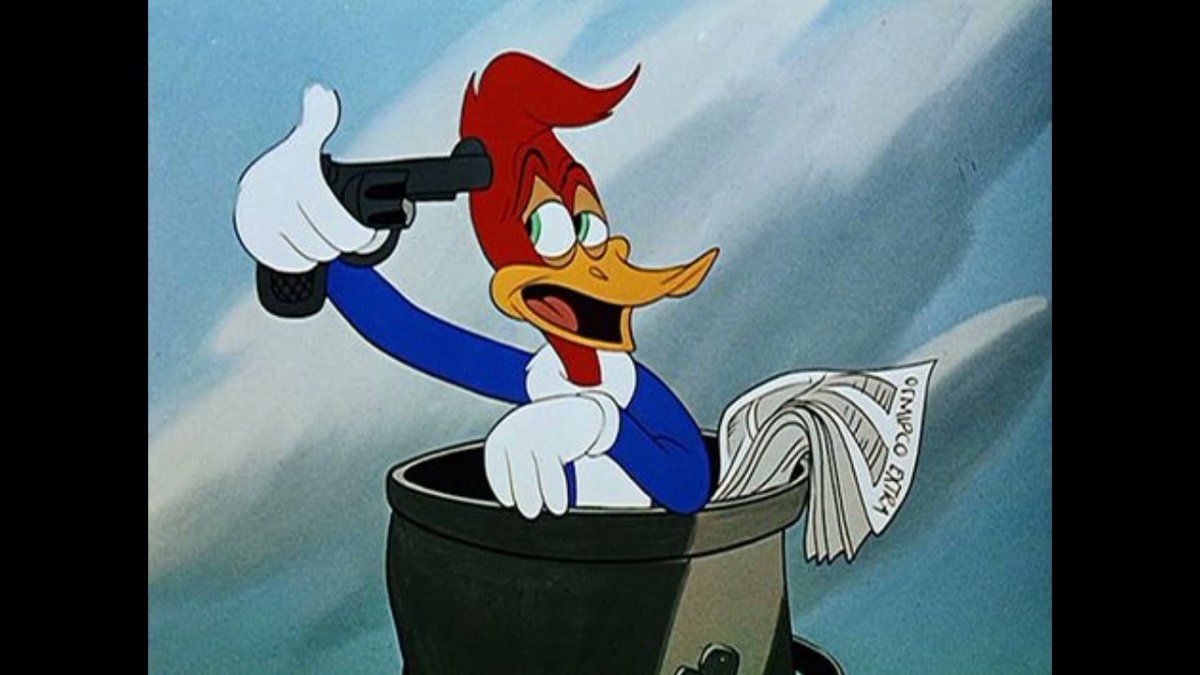 Дятел Вуди мультфильм 1941