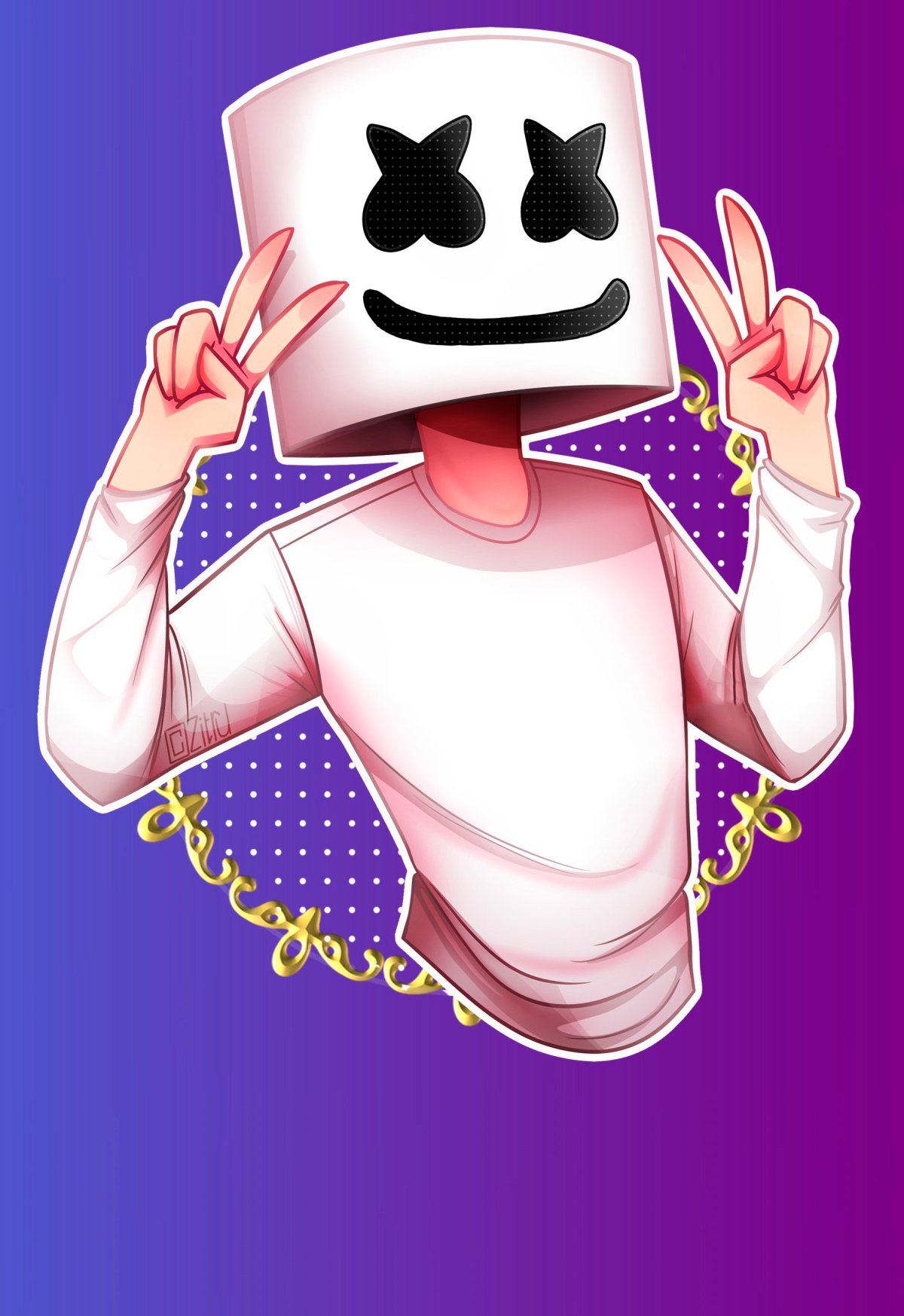 Маршмеллоу диджей аниме