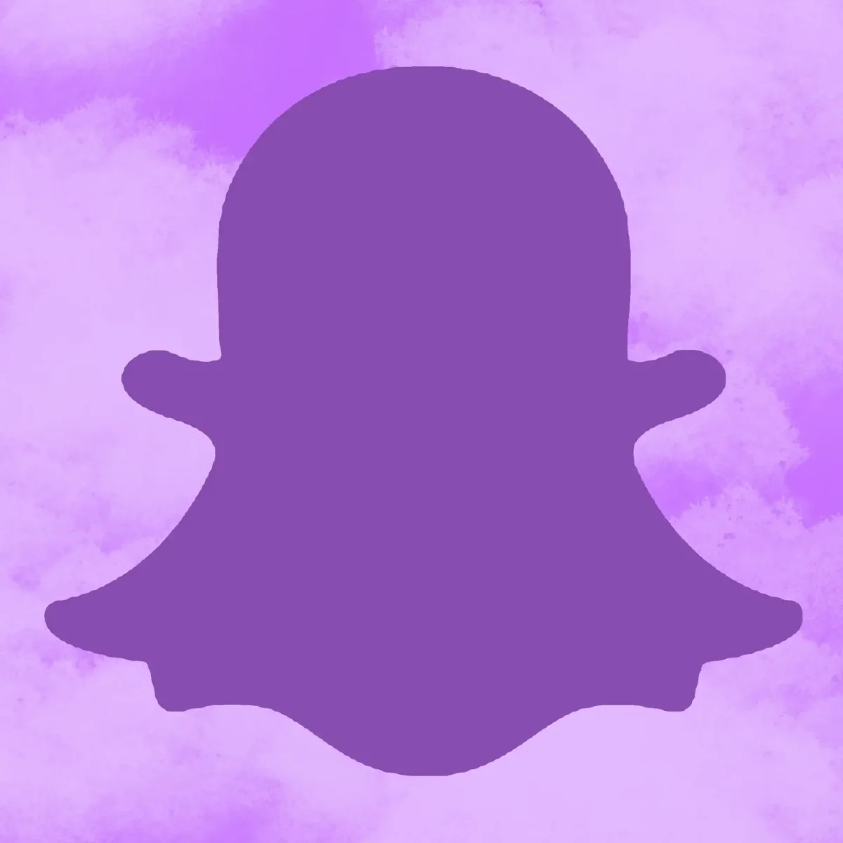 Фиолетовый снэпчат иконка