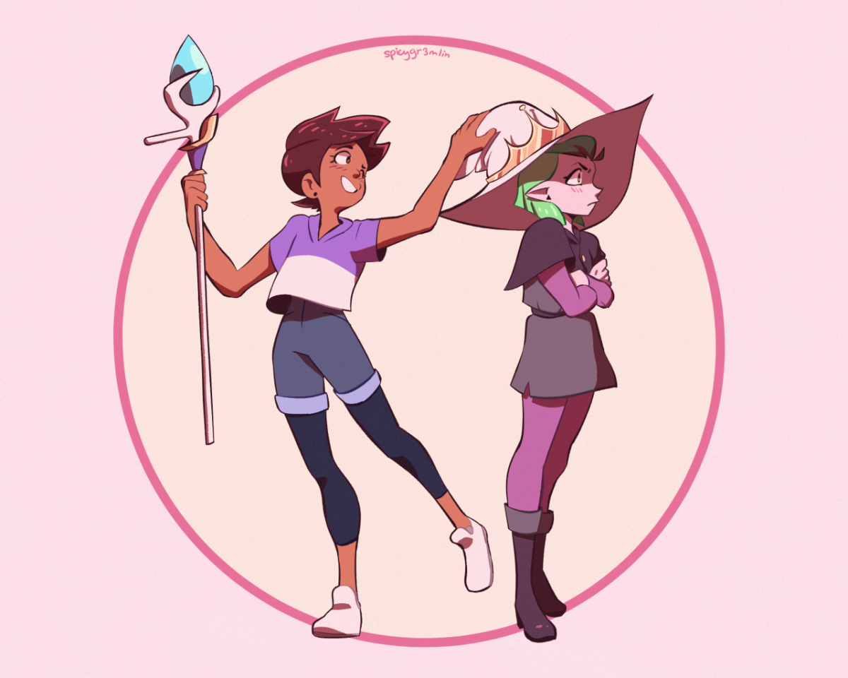 Совиный дом арт Эмити и Луз