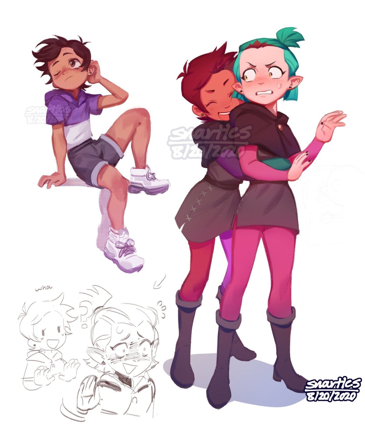 The Owl House Эмити арт