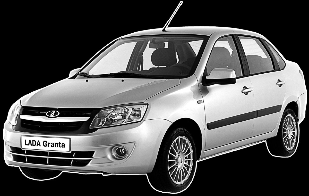 Раскраска Лада Гранта 2190