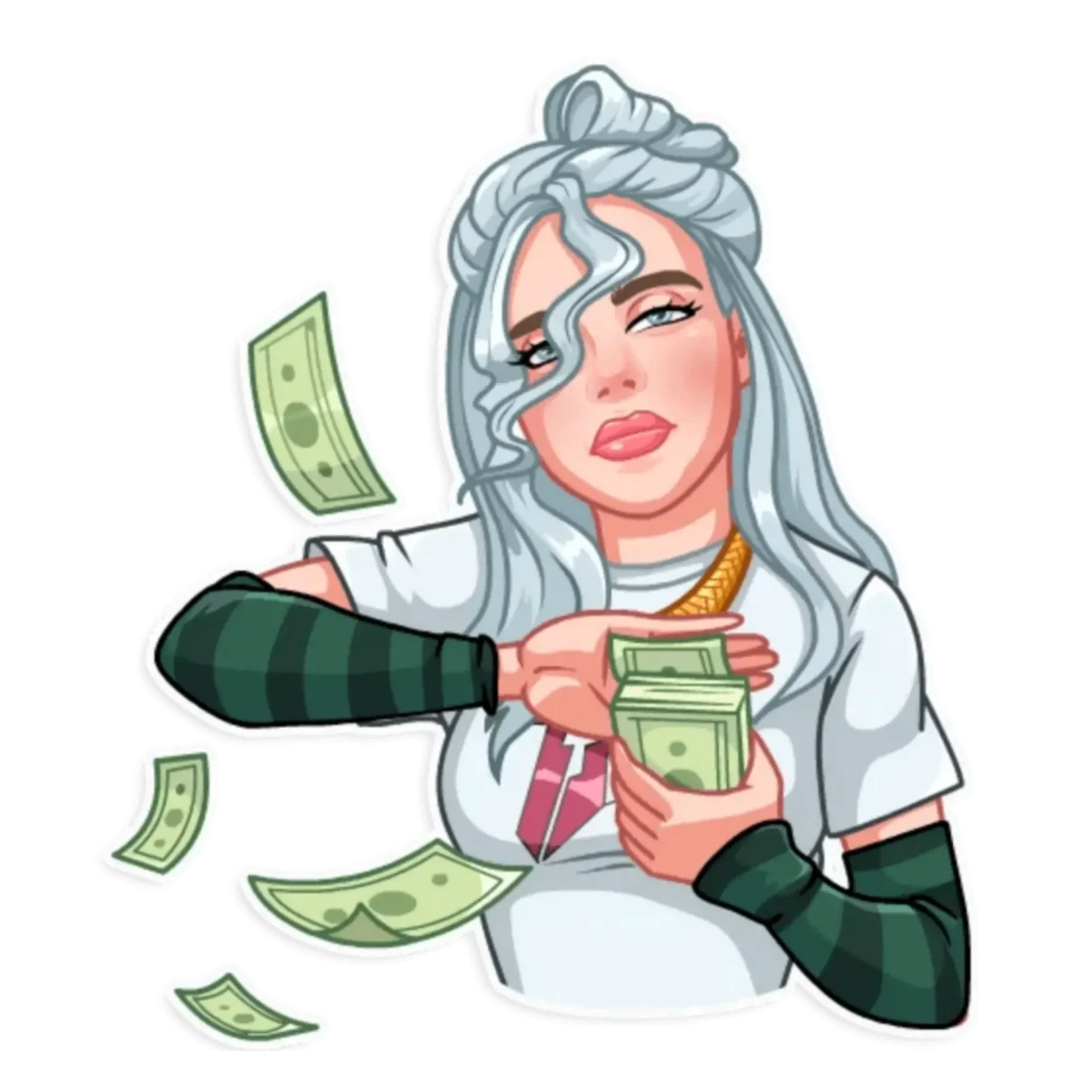 Стикеры ВК Билли Айлиш