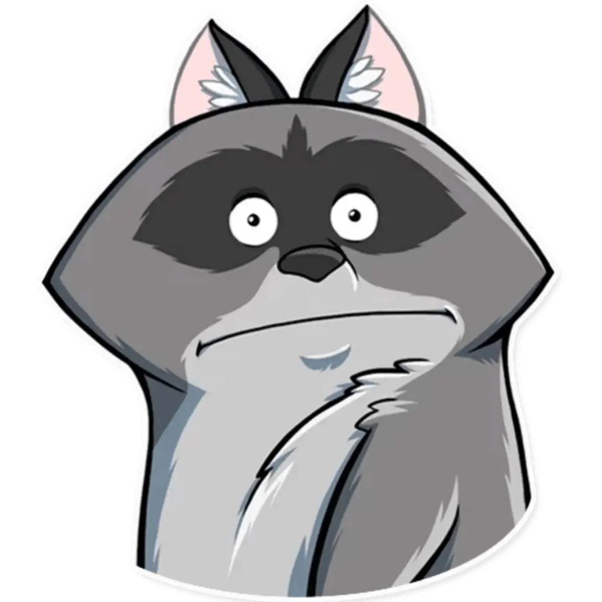 Енот Елисей Стикеры