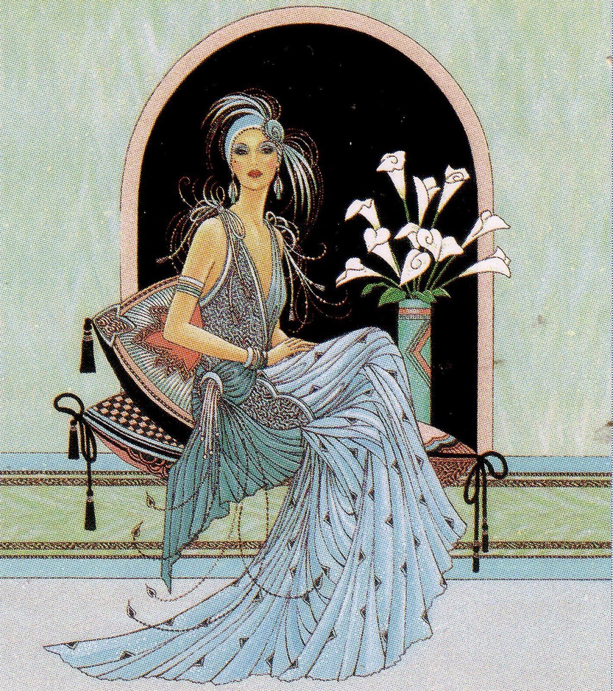 Иллюстрации в стиле арт деко