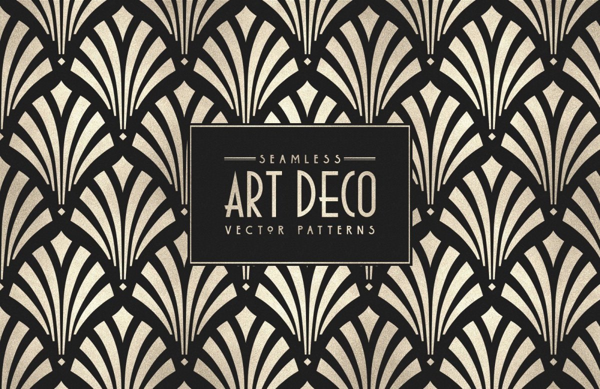 Узор арт деко Гэтсби