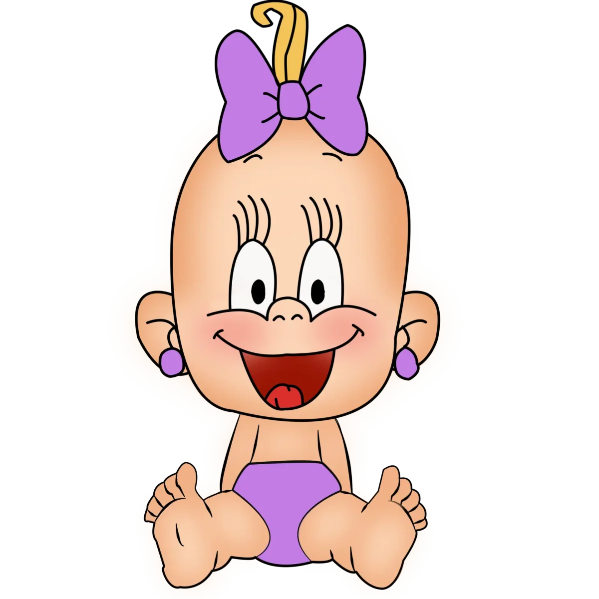 Пупсик мультяшный