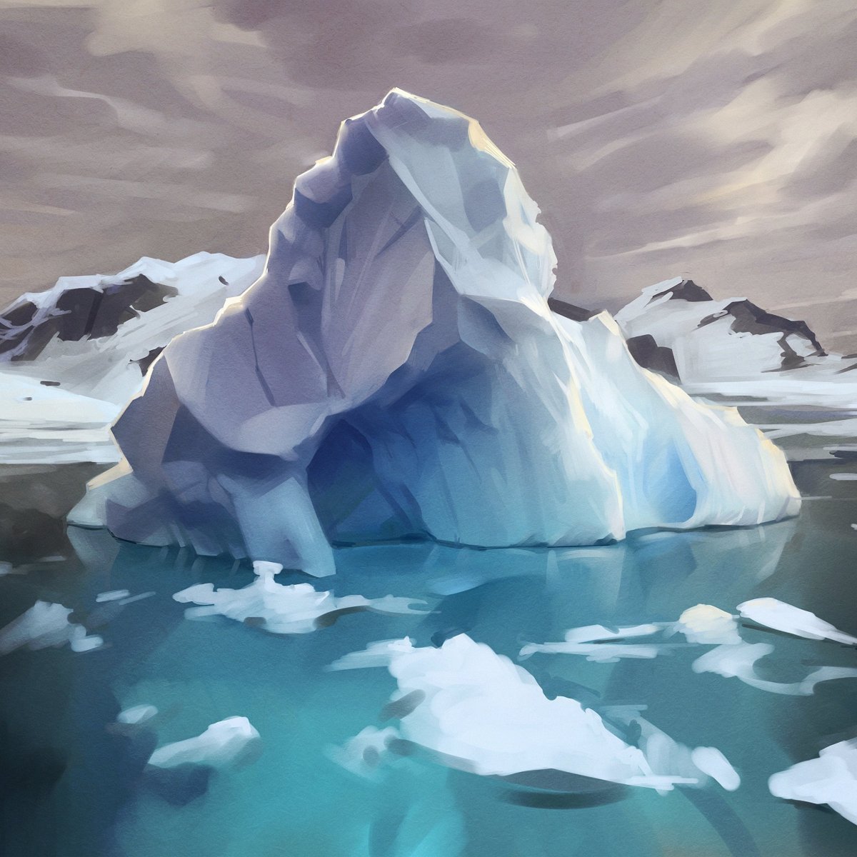 Айсберги Рихтер Роберт Лонго айсберги