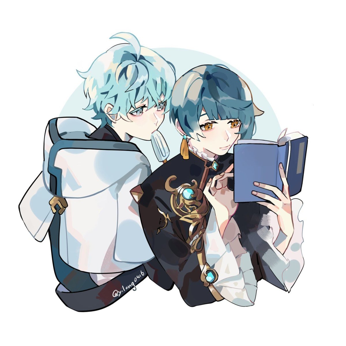 Чун Юнь Геншин Импакт арт